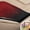 Red, variant on Burnt Orange Black Ombre Window Privacy Film Rainbow Static Cling Stain Glass Window Film for Glass Door, Decorative Sunroof Decal Sticker for Car 35.4"x78.7" Modern Abstract Striped Gradient