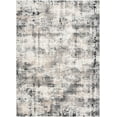thumbnail image 2 of Alpha Contemporary 9' x 12' Beige and Gray Polyester Indoor Area Rug, 2 of 7