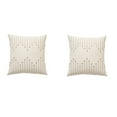 thumbnail image 4 of Bohemian Home Decor Cushions, Set of 2 Decorative Fabric Pillow Covers, 18x18 Inches, Ideal for Living Room, Bedroom, Sofa, and Accent Decor, 4 of 5