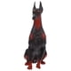 thumbnail image 1 of ColoMX Plástico falso Doberman Toy Simulation Figura de perro Figura de plástico Figura Simulación de perros Figura de perro juguete, 1 of 8