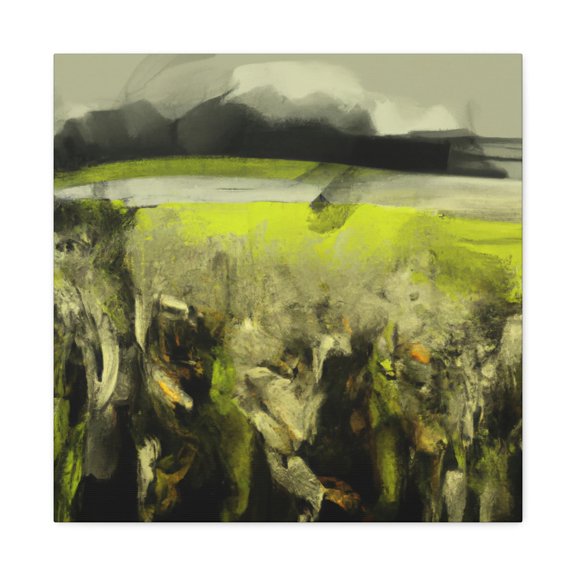 Corn Field Abstraction - Canvas