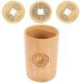 thumbnail image 3 of Juego de 1 cubo de herramientas para adivinación budista con monedas de cobre de Mizh, 3 of 5