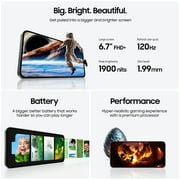 Samsung Galaxy S24 FE 256GB US Version, Unlocked Android Smartphone with 50MP Camera, 8K Video, Long Battery - Graphite