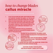 ONYX Professional Callus Miracle 3 Step Pedi Tool
