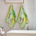 thumbnail image 3 of Coolnut Colorful Easter Eggs Butterfly Hand Towels 2 PCS, Kitchen Towel Ultra Soft and Highly Absorbent,Decorative Fingertip Face Towel for Bathroom Hotel, 28.3"x14.4", 3 of 5