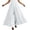 White, variant on Women's Culottes Linen Wide Leg Pants Elastic Waist Casual Palazzo Trousers Women Linen Pants Color Red Size M