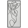 thumbnail image 2 of 3 Uds., Arte de Pared de Cuerpo Desnudo Femenino, Impresiones, Dibujo Lineal, Póster Simple, Decoración Del Hogar Macarena Arte De Pared Femenino, 2 of 8