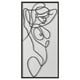 thumbnail image 2 of 3 Piezas Mujeres Arte de Negro Dibujo Lineal Imágenes Póster, 2 of 9
