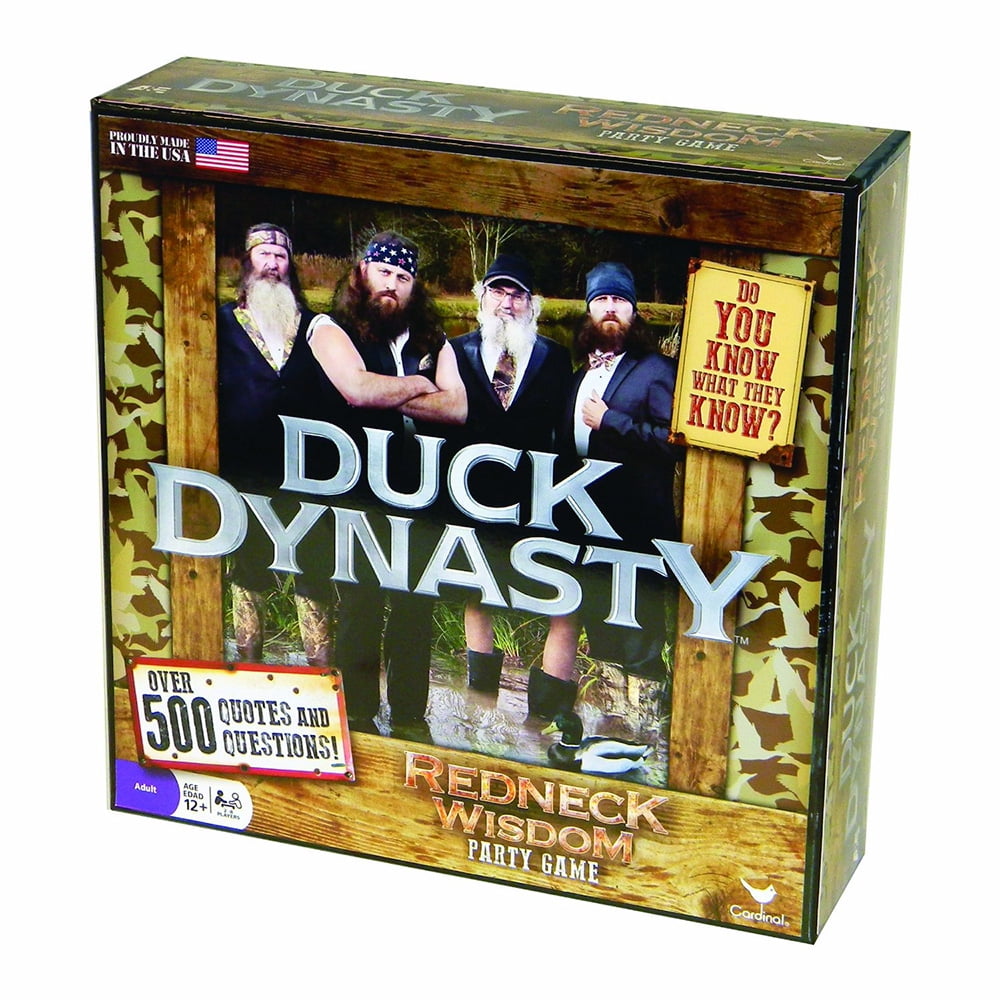 Duck Dynasty 2 Decks of Playing Cards Cardinal