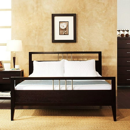 Nevis Queen Size Platform Bed Espresso Nevis Queen Size Platform Bed Espresso