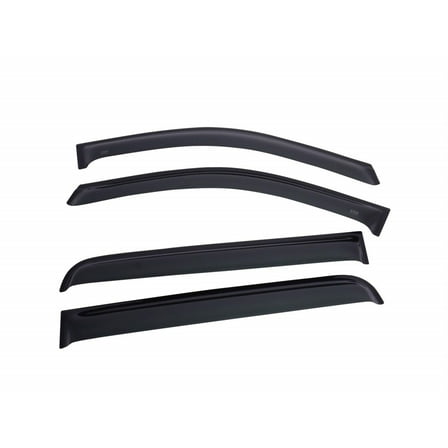 Egr 642951 Slimline Tape On Windowvisors Set Of 4 Fits 19 21 1500 Fits select: 2019-2023 RAM 1500 BIG HORN/LONE STAR