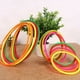 thumbnail image 4 of 21 anillos de plástico para lanzar, juego de lanzamiento de anillos para niños, para carnaval, jardín, patio, juegos al aire libre (color aleatorio), 4 of 7