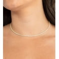 thumbnail image 3 of Collier de Tennis CZ en Argent Sterling, 3 of 5