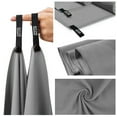 thumbnail image 6 of ETHKIA Men and Women Quick Drying Double Sided Velvet Outdoor Sports Towel, Swimming Printed Beach Towel, for Beach, Pool, Travel, Camping, Picnic Grey, 6 of 6