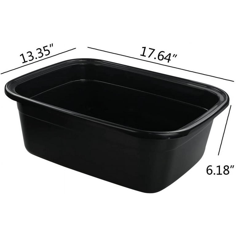 Black plastic wash sale basin