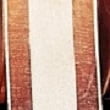 thumbnail image 2 of The Ribbon People Mango Orange and White Striped Organdy Margaritte Craft Ribbon 1.5" x 30 Yards, 2 of 2