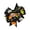 ⑧ Black Skull Pumpkin Witch, variant on Cute 3D Spider Purple Bow Hair Clip for Halloween Costumes-⑧ Black Skull Pumpkin Witch