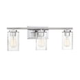 thumbnail image 3 of Trade Winds Raymond 3-Light Bathroom Vanity Light in Chrome, 3 of 5