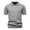 Gray, variant on SGFCWSX Mens Polo Shirts Slim Fit Short Sleeve V-Neck Textured Knit Casual Golf Shirts for Men Gray Size S