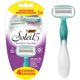 thumbnail image 1 of Maquinillas de afeitar desechables BIC Soleil Sensitive Advanced para mujer, 4 unidades, 1 of 5