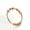 Rose Gold, variant on Rotating Beads Ring, Meditation Decompression Ring, Polished Stainless Steel Ring, Unisex