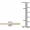 thumbnail image 4 of 1-1/4 Carat T.W. Diamond Classic Vintage 14kt Yellow Gold Engagement Ring, 4 of 5