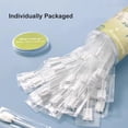 thumbnail image 5 of Wave Brush Head Baby Toothbrush for Newborns, 30Pcs Disposable Oral Care Cleaner, Individually Wrapped Gauze Wipes for Infant Tongue Cleaning, 5 of 8