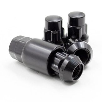 10 Chrome Acorn Closed-End Lug Nuts – 12x1.5 Cone Seat – Fits Honda / Acura / JDM / Chevy