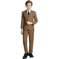 thumbnail image 4 of Lycody Boy's Formal Suit Set Slim Fit Kids Tuxedo Suits for Wedding Teen Toddler Boy Dress Suit Outfit, 4 of 6