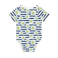 thumbnail image 2 of Rocae Daisy Striped Nautical for Baby Climbing Clothes Soft Baby Romper for Active Infants Comfortable and Breathable Crawling Jumpsuit Unisex Baby Outfit 18 Months, 2 of 8