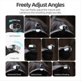 thumbnail image 4 of - Clip para Sombrero para GO 3S, Adaptador de Montaje para Cámara de Pulgar, Soporte para Disparos de 360° para Accesorios Go3S, 4 of 9