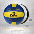 thumbnail image 2 of Balón de Voleibol Duxx PU #5 AMA/AZUL Duxx Balón de Voleibol PU #5, 2 of 5