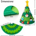 thumbnail image 4 of GHSDFBB Feutre Arbre de Noël (A), 4 of 7