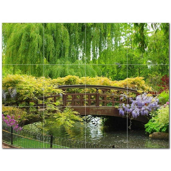 Bridge Photo Ceramic Tile Mural Kitchen Backsplash Bathroom Shower 404275-L43