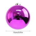 thumbnail image 2 of Tyidzon Large Christmas Ball Ornaments 5.9Inch/15cm Shatterproof Christmas Balls for Xmas Tree Decorations Hanging Balls for Party, Home, Holiday Decor, 2 of 6