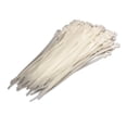 thumbnail image 3 of NavePoint 8 Inch Mount Head Screw Cable Wire Zip Tie 50 lbs Natural White 200 Pack Lot Pcs, 3 of 4