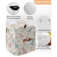 thumbnail image 3 of Pink Blue Green Easter Stand Mixer Dust Cover with Storage Pocket & Handles, Spring Bunny Colorful Eggs Fits All Tilt Head & Bowl Lift Kitchen Appliance Cover Organizer Bag Accessories, 6-8 Quart, 3 of 6