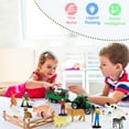 thumbnail image 7 of Farm Toys Playset Plastic Animals Figurines, Fence Farm and Farm Tractor Playset Farm Figures Farmer Vehicle Toy Learning Educational Toy Playset Boys Girls Aged 12 +, 7 of 7