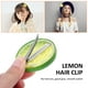 thumbnail image 4 of 3 pinzas para el pelo con forma de limón, horquillas creativas, bonitos pasadores, accesorios para el cabello para niñas., 4 of 8