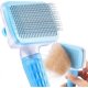 thumbnail image 1 of Dog Comb Brush, Cat Hair Brush, Pet Grooming Brush, Daily Use to Clean Loose Fur & Dirt, Great for Dogs and Cats With Medium Long Hair - Blue, 1 of 5