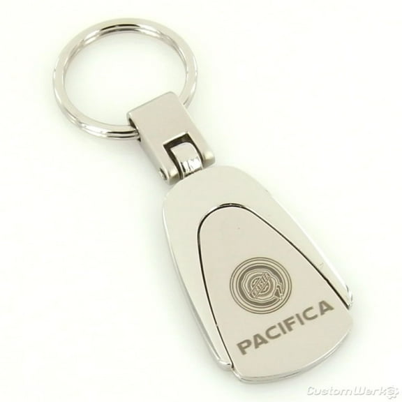Chrysler Pacifica Tear Drop Keychain (Chrome)