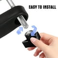 thumbnail image 3 of FUTUREORYY Luggage Rack Clamps Lightweight Design Easy Installation Black 1Pcs, 3 of 6