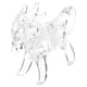thumbnail image 5 of Escultura de caballo de cristal de pie: Figura decorativa de caballo transparente para el hogar - Símbolo de pasión y vitalidad para negocios o familia, 5 of 7