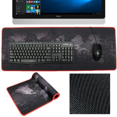 Eeekit Game Mouse Pad Anti Slip Large Xl Size World Map Gaming
