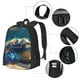thumbnail image 2 of Disketp Sunshine Underwater Sand Turtle Mochila Minimalista de Gran Capacidad, Mochila de Viaje para Escuela, Trabajo o Uso Diario, 2 of 6