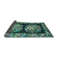 thumbnail image 2 of Ahgly Company Indoor Square Medallion Light Blue French Area Rugs, 6' Square, 2 of 4