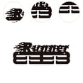 thumbnail image 6 of Baoblaze Medals Display Hanger Award Ribbon Organizer Wall Mounted Awards Medal Holder Medal Hanging Frame Rack for Office Living Room Runner, 6 of 8