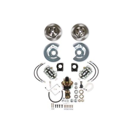 Scott Drake DBC-A120-P-R Power Disc Brake Conversion for A/T