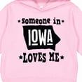 thumbnail image 3 of Inktastic Someone in Iowa Loves Me Souvenir Toddler Hoodie, 3 of 4