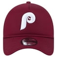 thumbnail image 2 of Men's New Era Burgundy Philadelphia Phillies 9FORTY A-Frame Trucker Adjustable Hat, 2 of 5